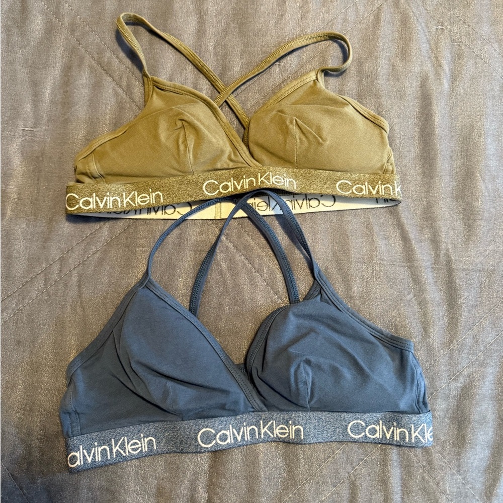 Calvin Klein sports bras